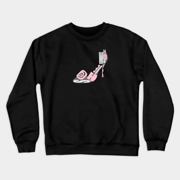 Shoe Whore Crewneck Sweatshirt by Garetha01